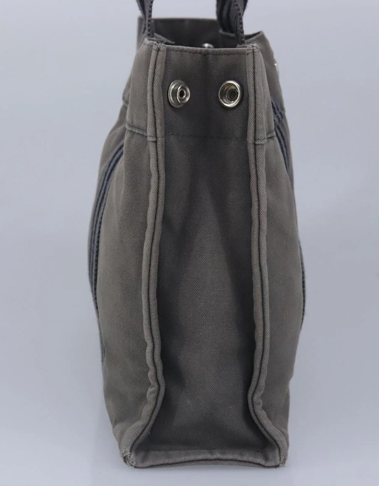 Canvas Tote Bag with Storage Smell and Minor Wear