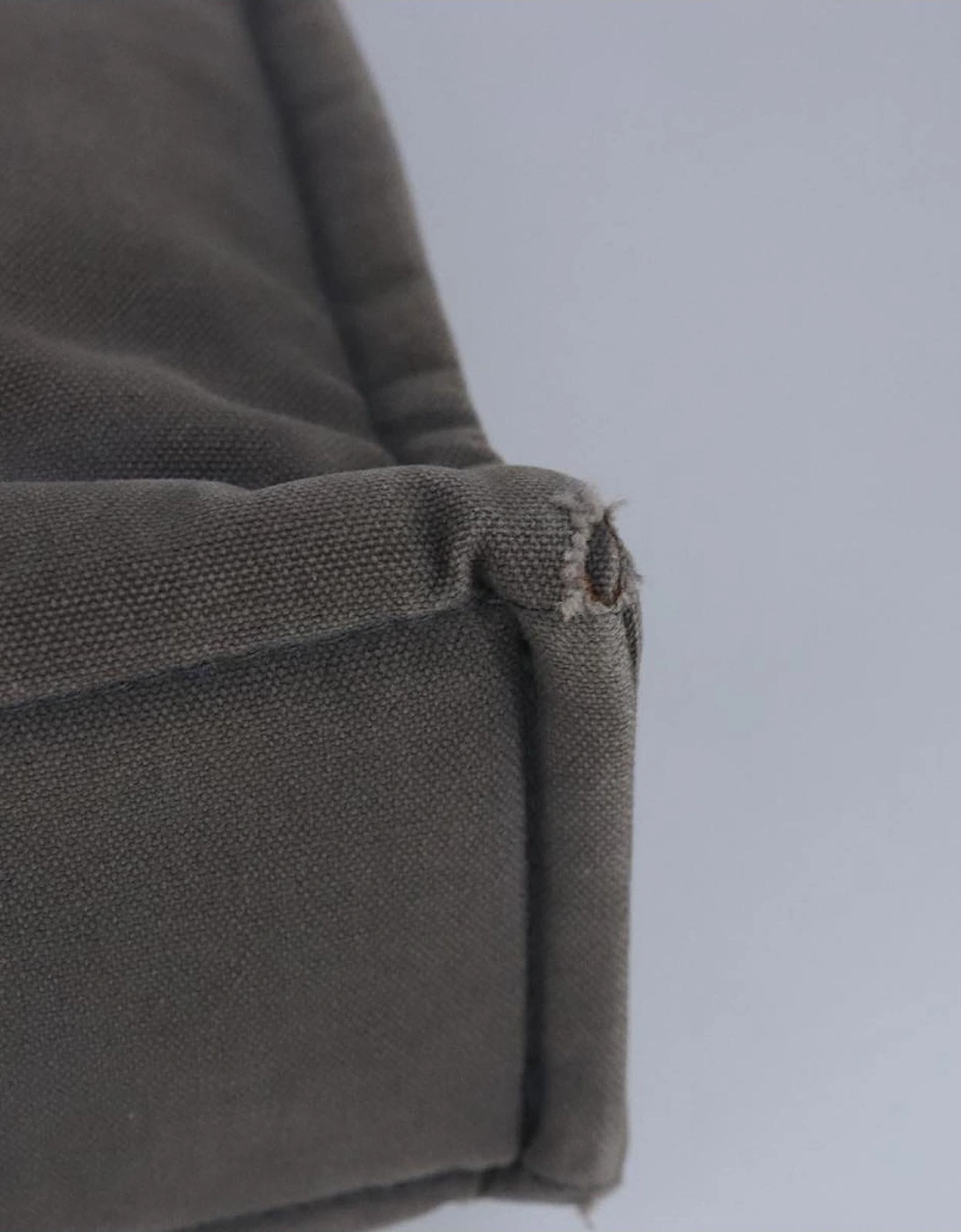 Canvas Tote Bag with Storage Smell and Minor Wear