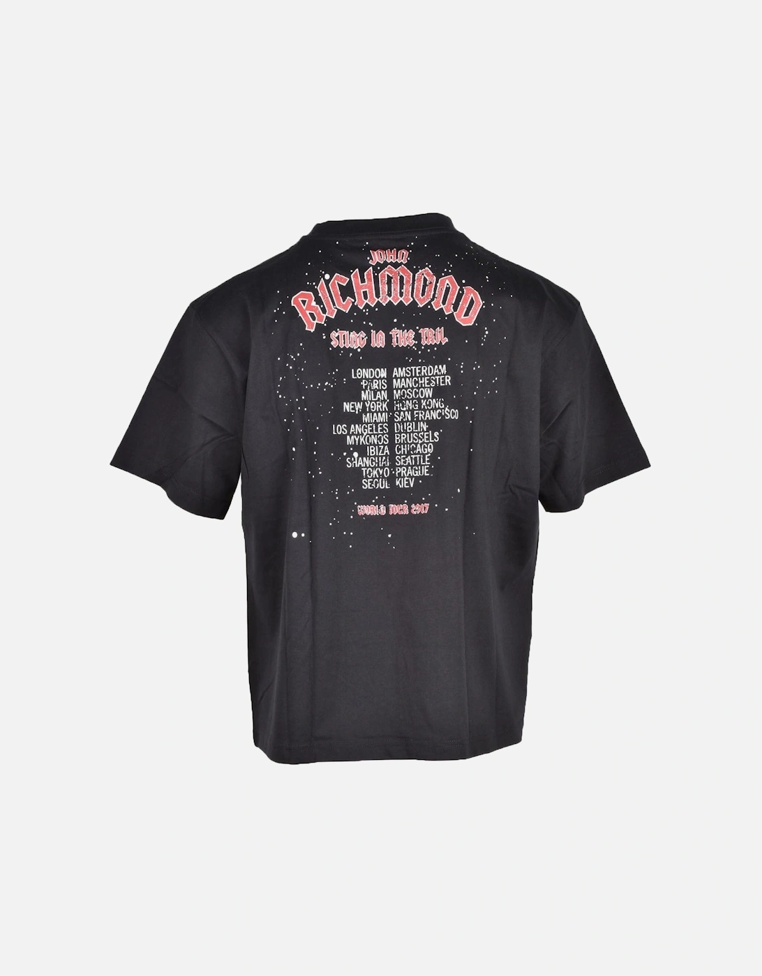 Printed Short-Sleeve Round Neck T-Shirt