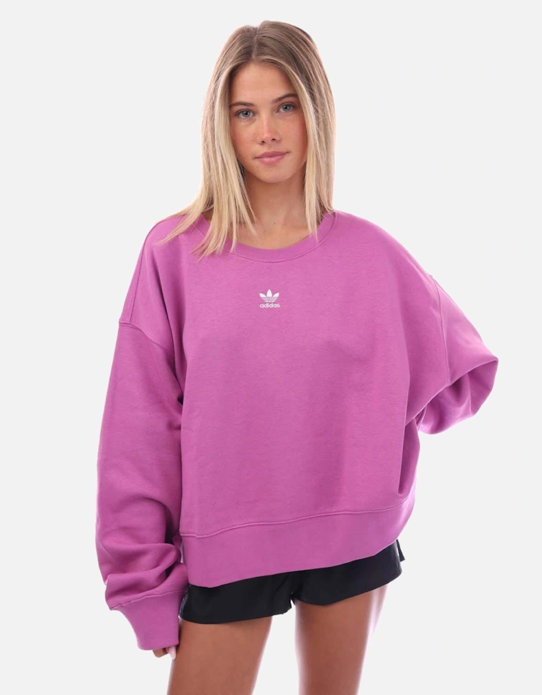 Adicolor Essentials Crew Sweatshirt (Plus Size)