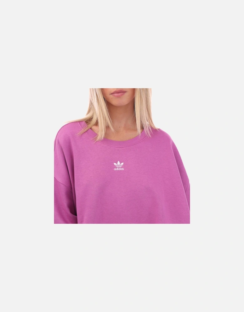 Adicolor Essentials Crew Sweatshirt (Plus Size)