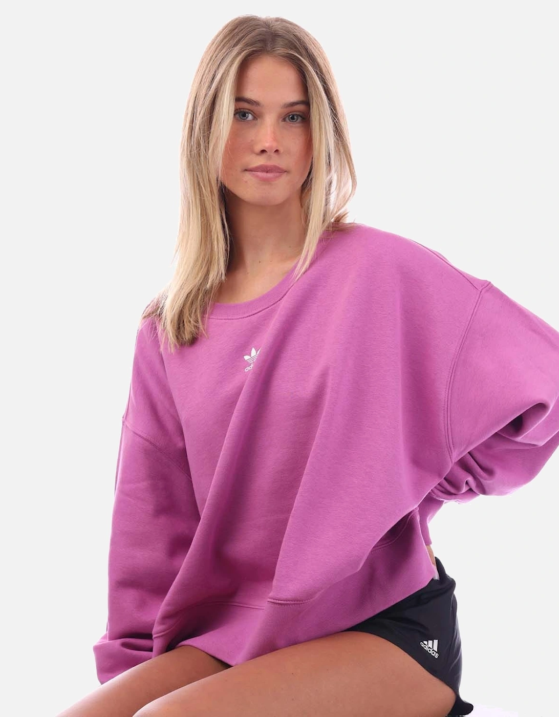 Adicolor Essentials Crew Sweatshirt (Plus Size)