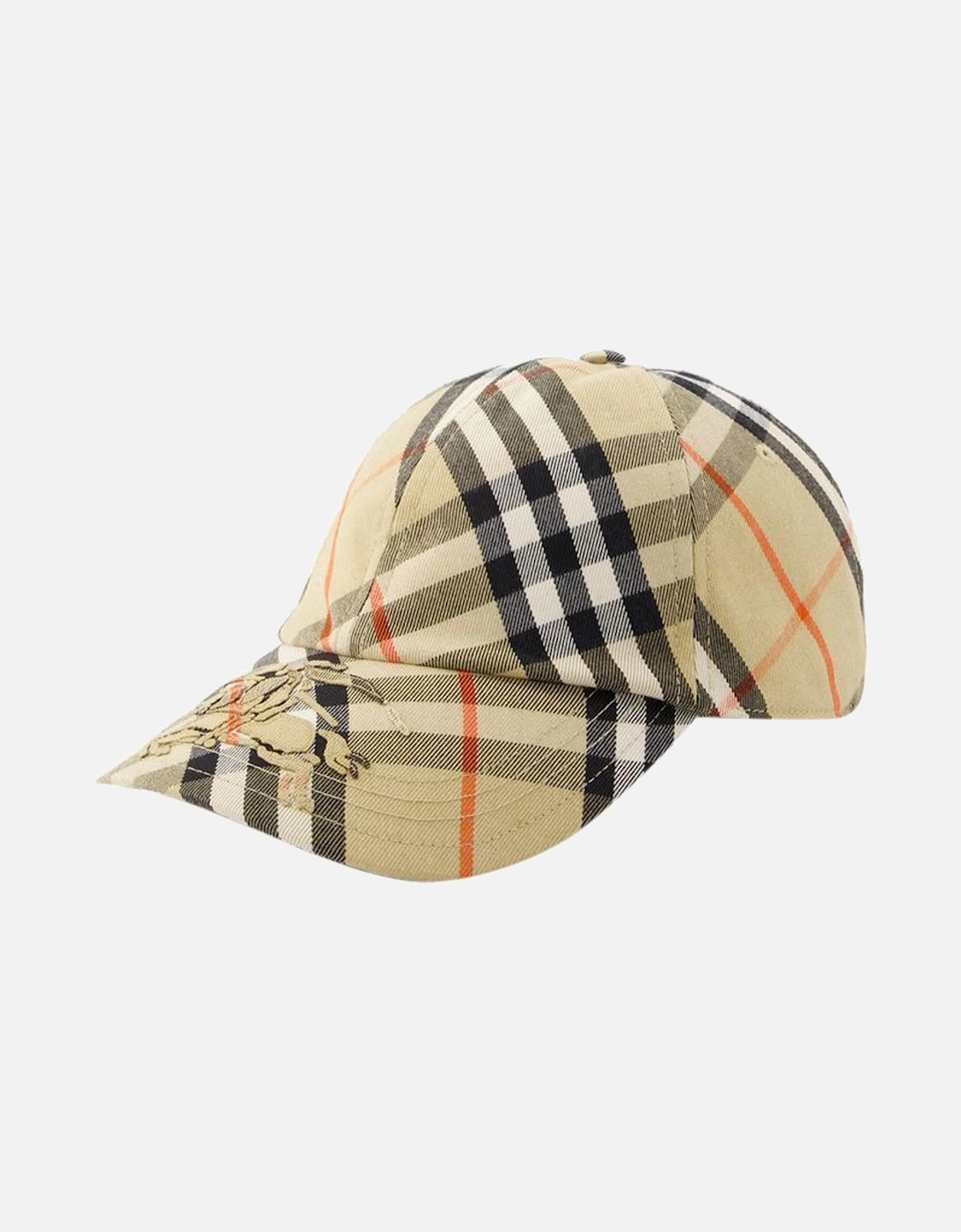 Beige Bias Check Cap - Synthetic Material, 3 of 2