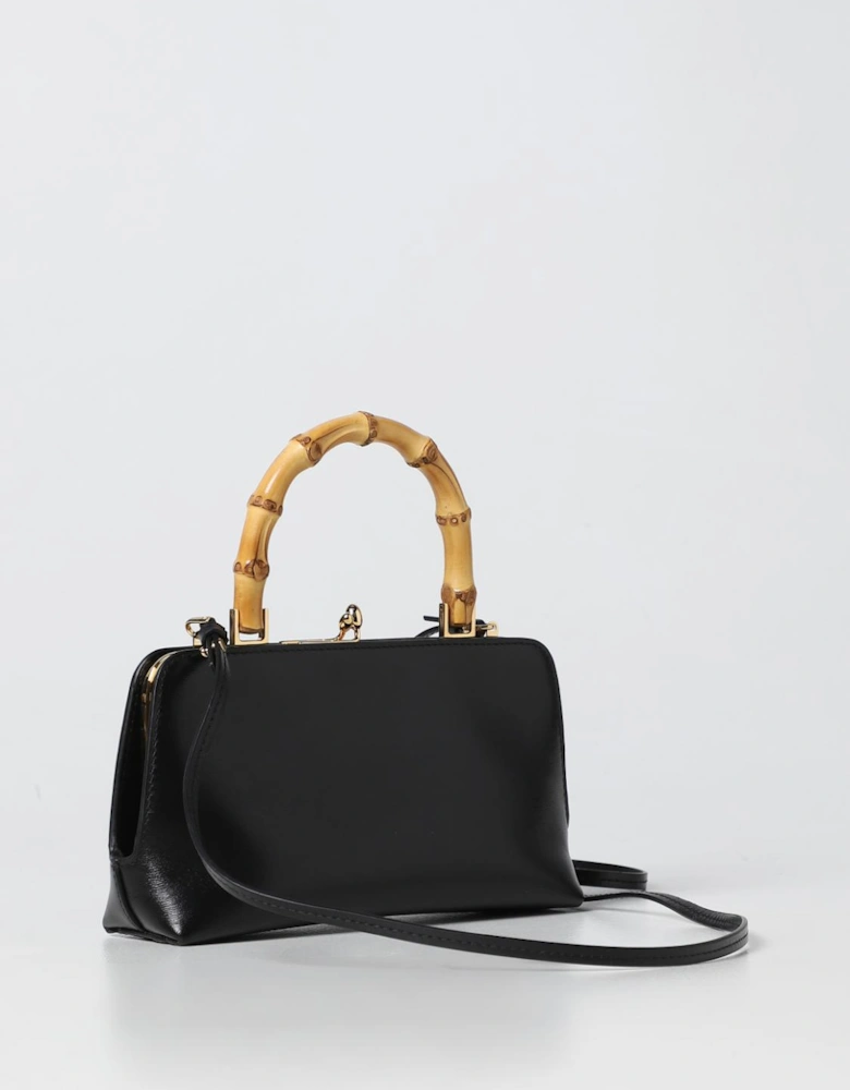 Mini Top Handle Leather Bag