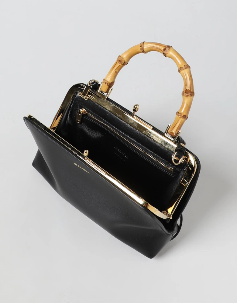 Mini Top Handle Leather Bag