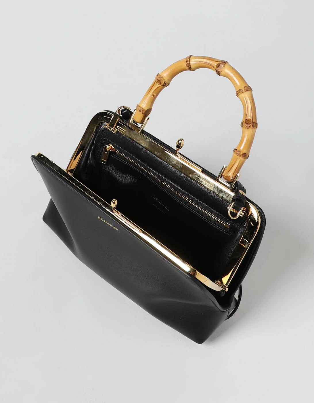 Mini Top Handle Leather Bag