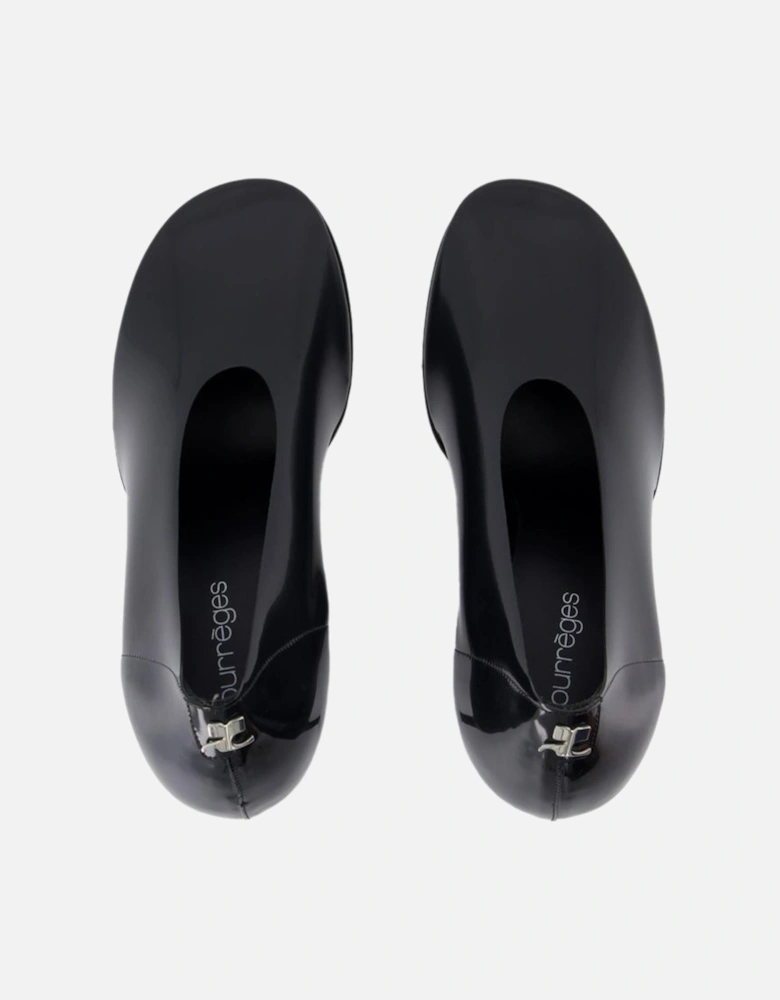 Patent Leather Pumps Pointed Toe