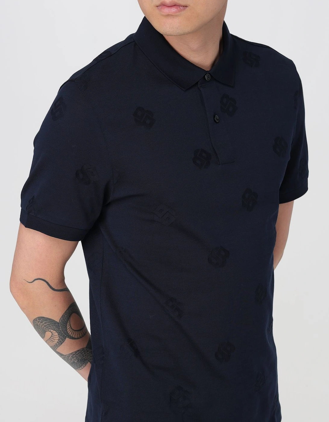 Boss Embossed Logo Polo Shirt