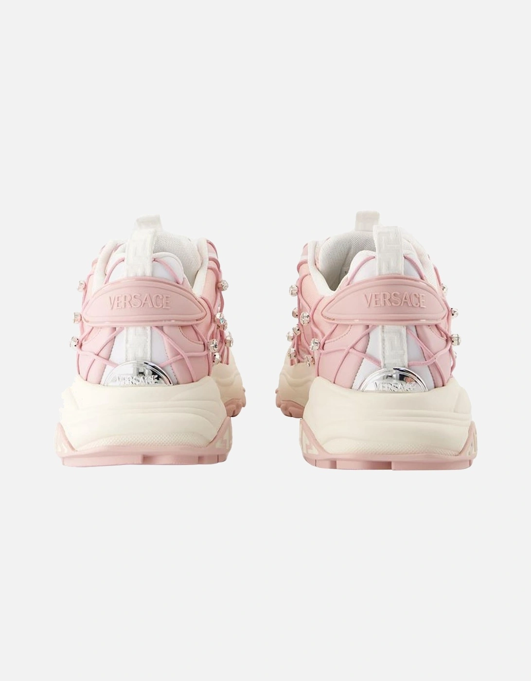 Chain Reaction Crystal Embellished Sneakers