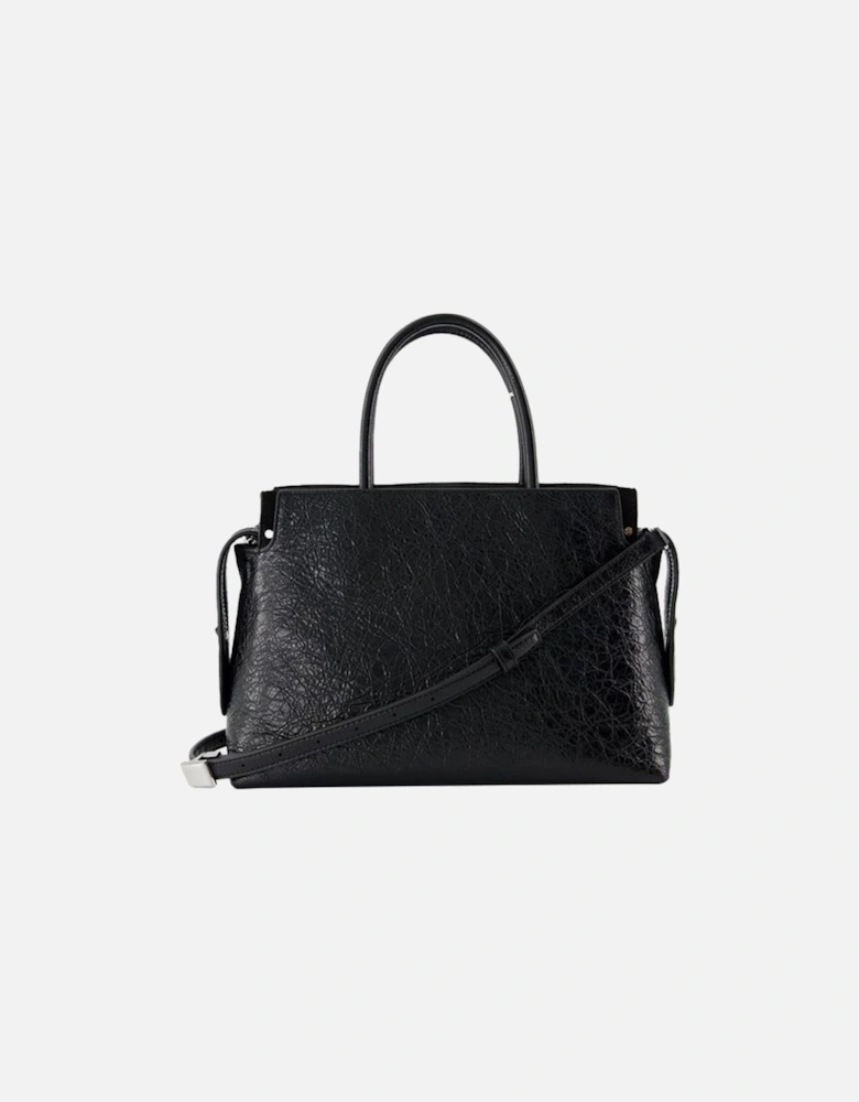 Leather TopHandle Satchel