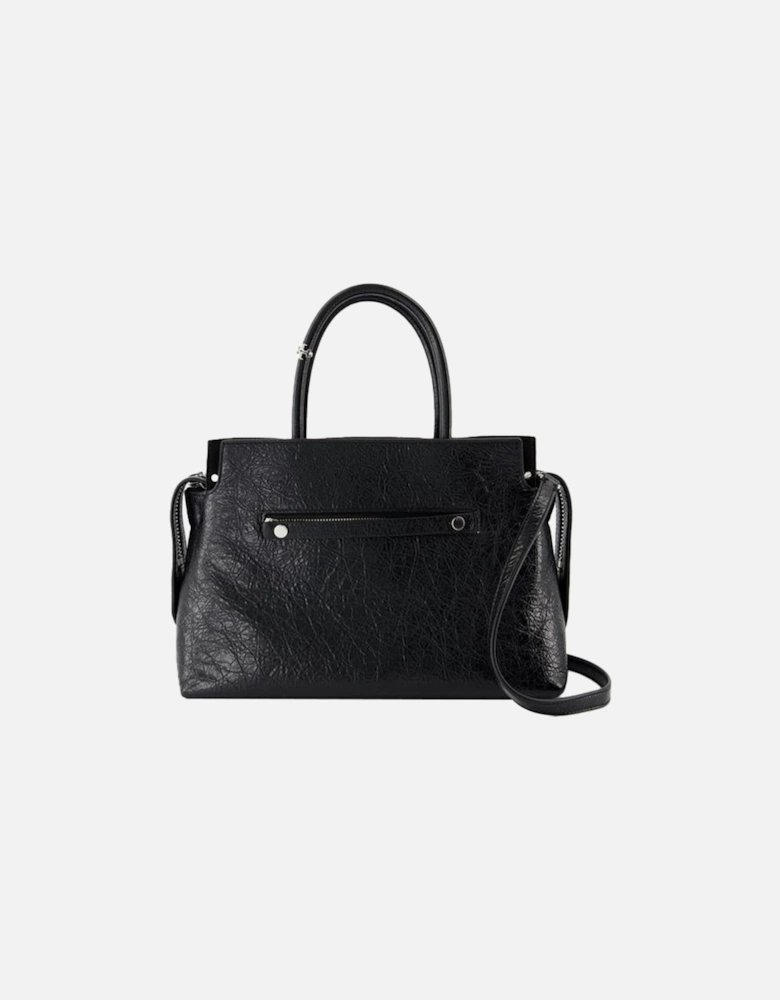 Leather TopHandle Satchel
