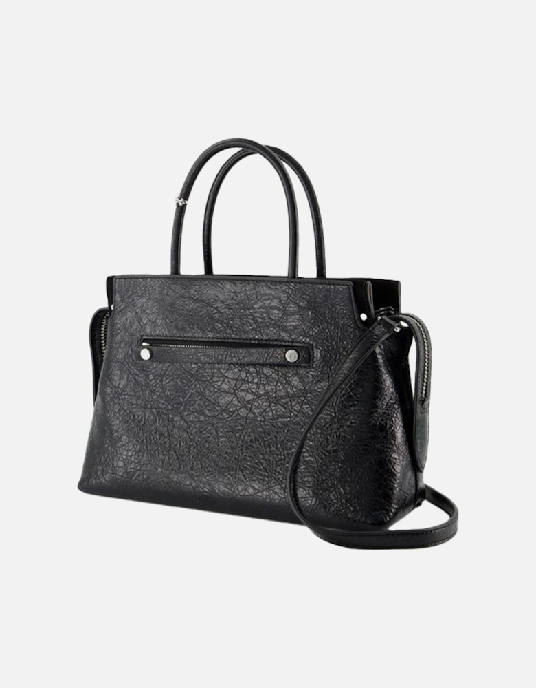 Leather TopHandle Satchel