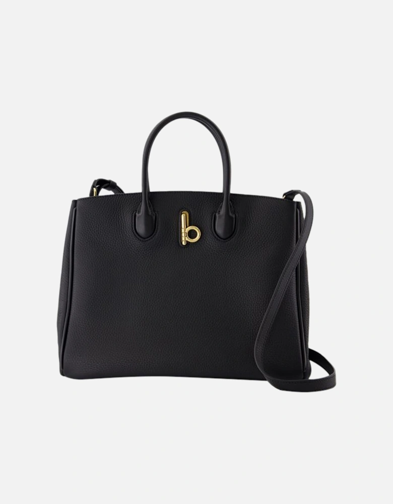 Pebbled Leather Tote Bag