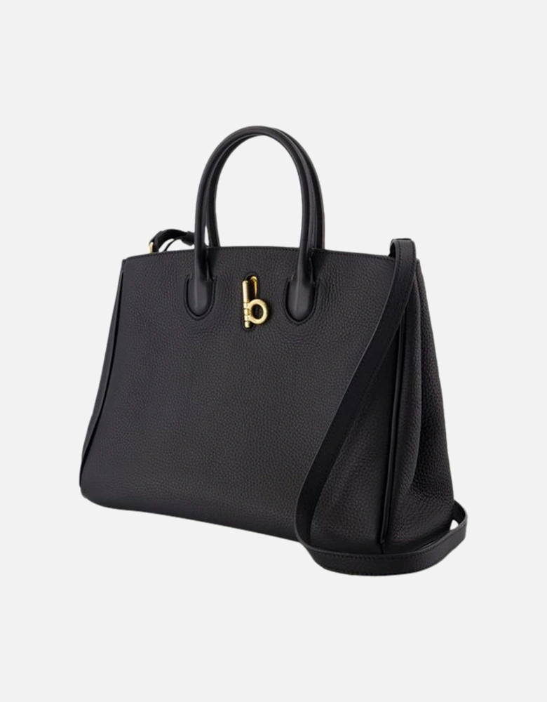Pebbled Leather Tote Bag