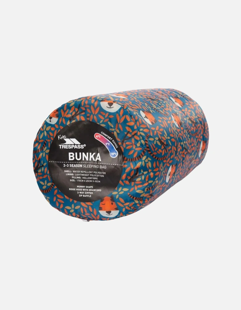 Childrens/Kids Bunka Lightweight Mummy Sleeping Bag
