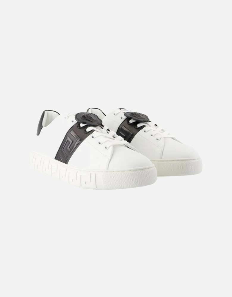 Greca Sneakers Leather Casual