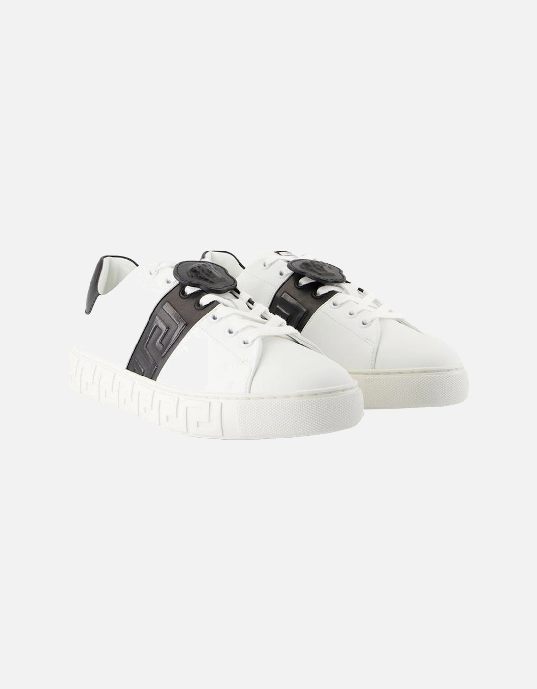 Greca Sneakers Leather Casual