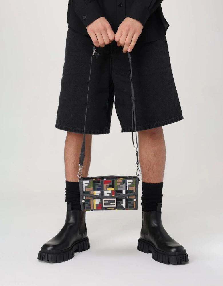 Roma Multicolor FF Motif Clutch