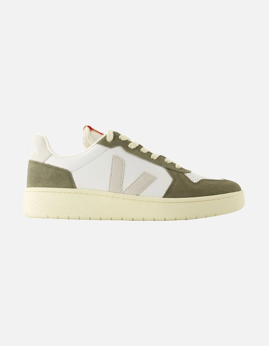 V10 Extra WhiteOlive LowTop Sneakers, 4 of 3