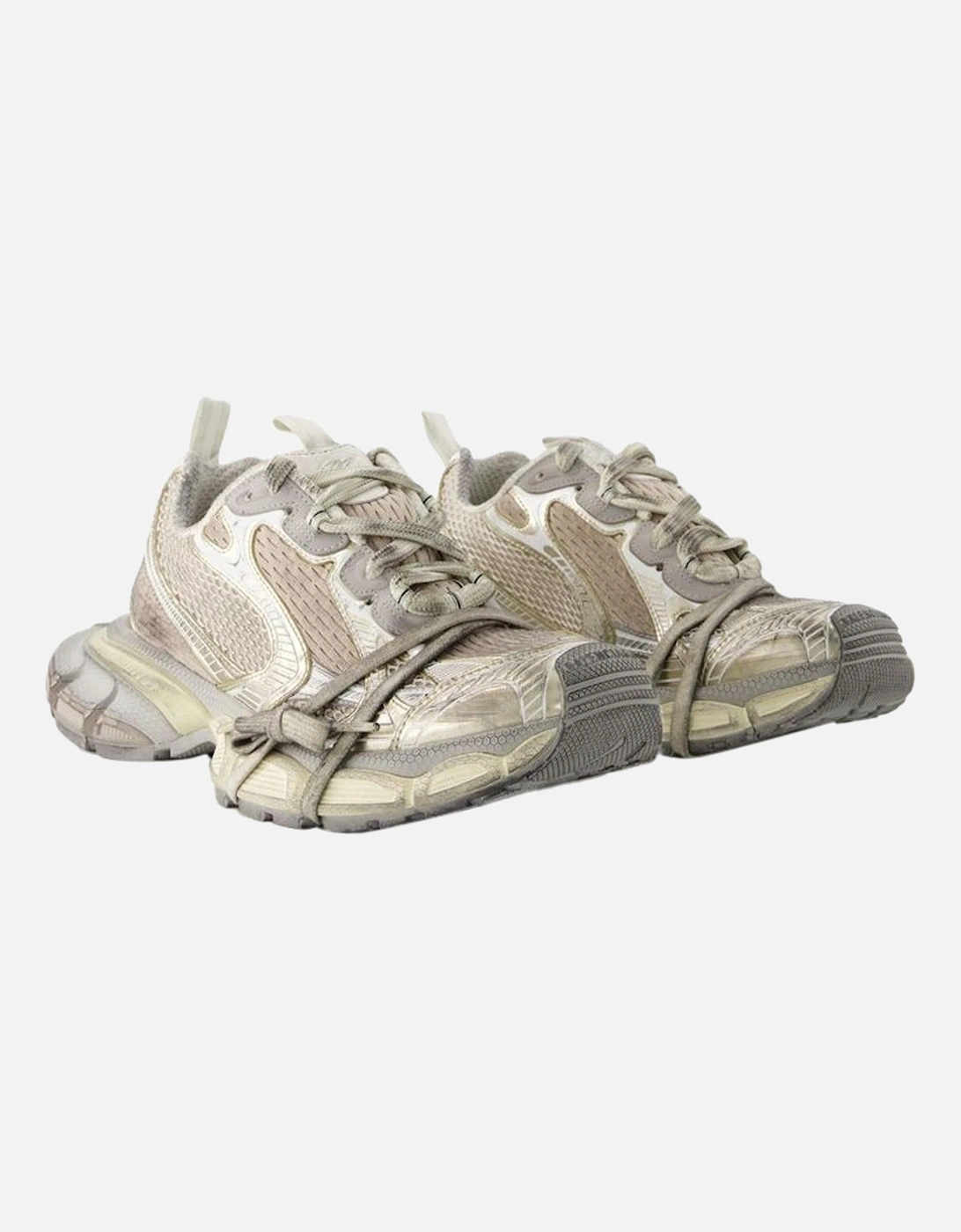 Track Cleats Beige Casual Sneakers