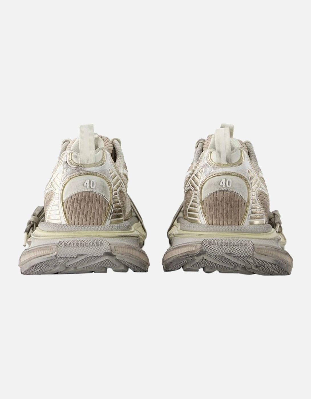 Track Cleats Beige Casual Sneakers