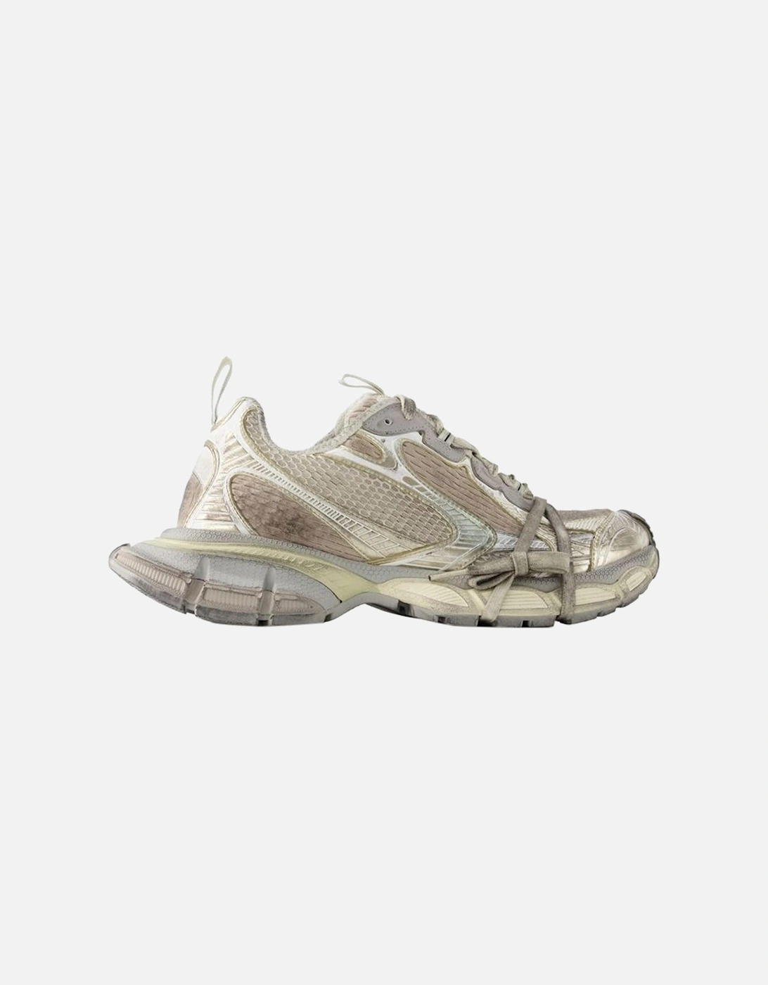 Track Cleats Beige Casual Sneakers, 5 of 4
