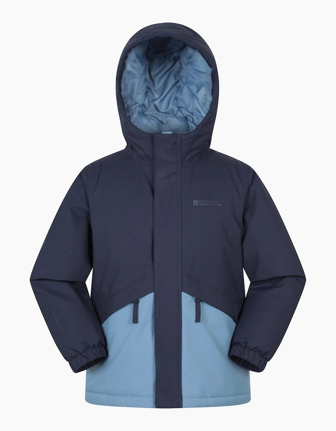 Mountain Warehouse Boys Navy  Childrens/ Cyclone Waterproof Padded Jacket - Size 13 Years Kids