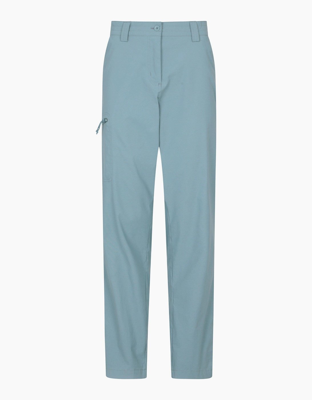 Mountain Warehouse Women's Blue / Stretch Hiking Trousers - Size: 12 Uk