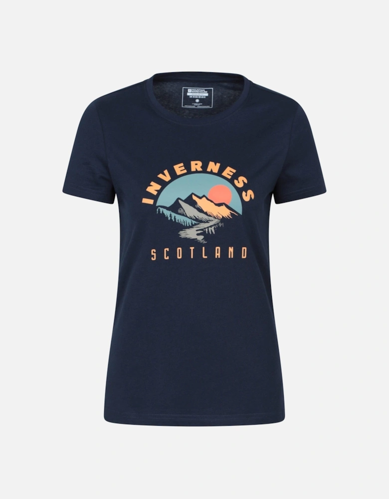 Womens/Ladies Scotland Printed T-Shirt