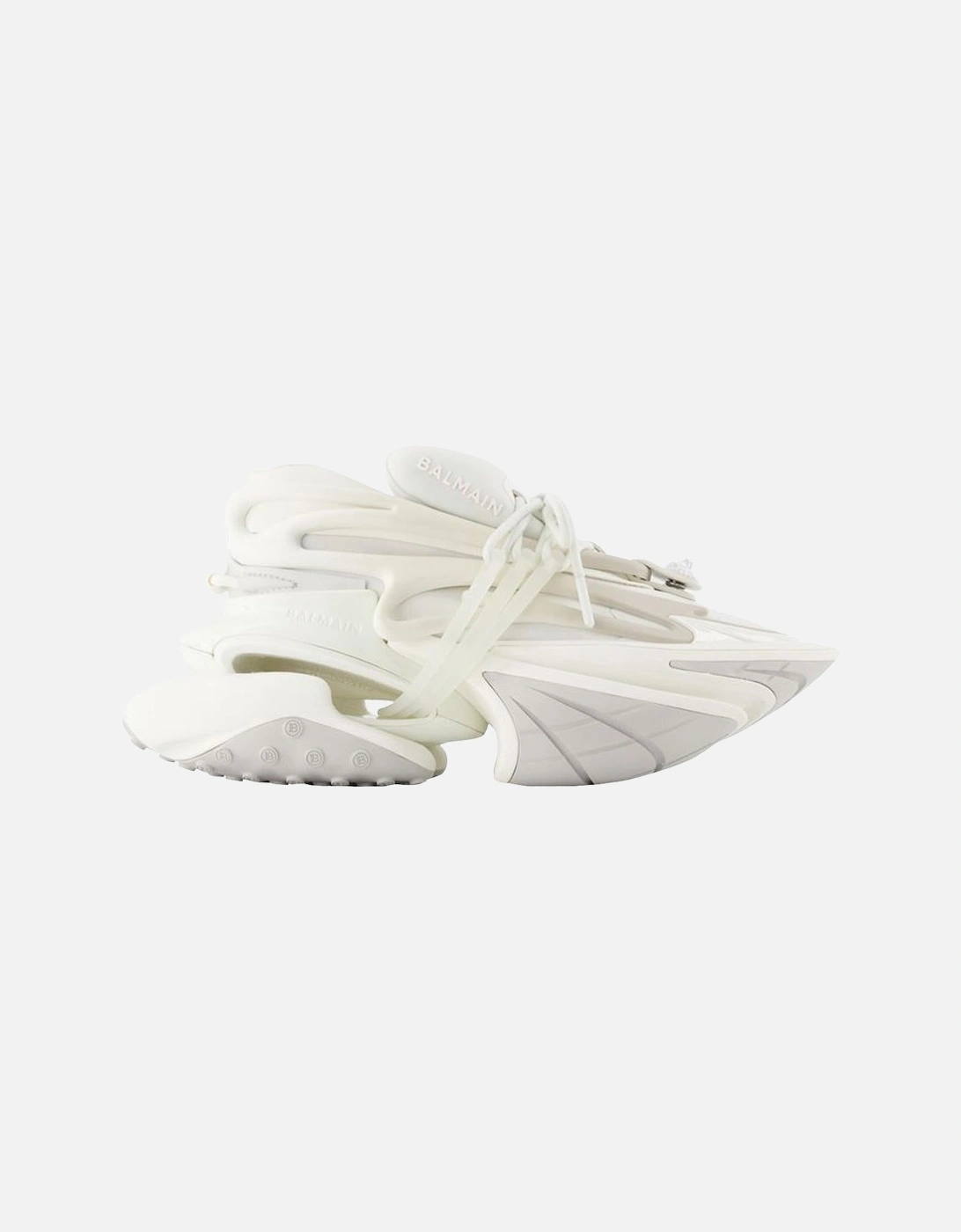 Smooth Calfskin Pointed Toe Top Lace Sneakers