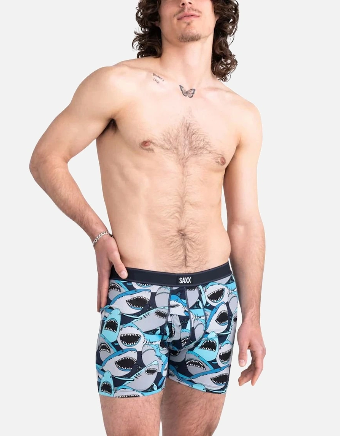 Daytripper Comfort Stretch Fly Boxer Brief 5", Shark Tank Camo