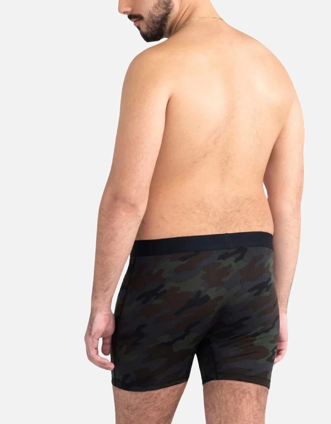 Daytripper Comfort Stretch Fly Boxer Brief 5", Black Ops Camo