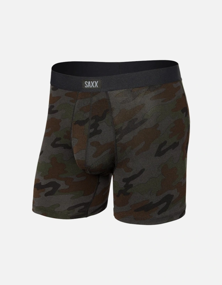 Daytripper Comfort Stretch Fly Boxer Brief 5", Black Ops Camo