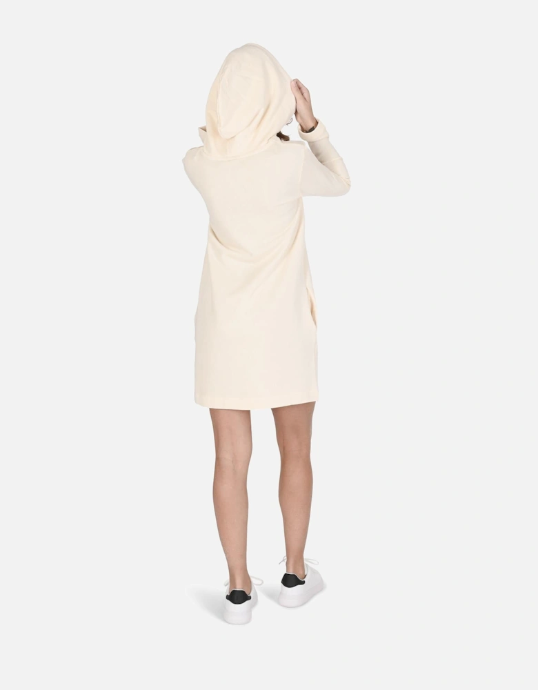 Leopard Heart Hooded Dress