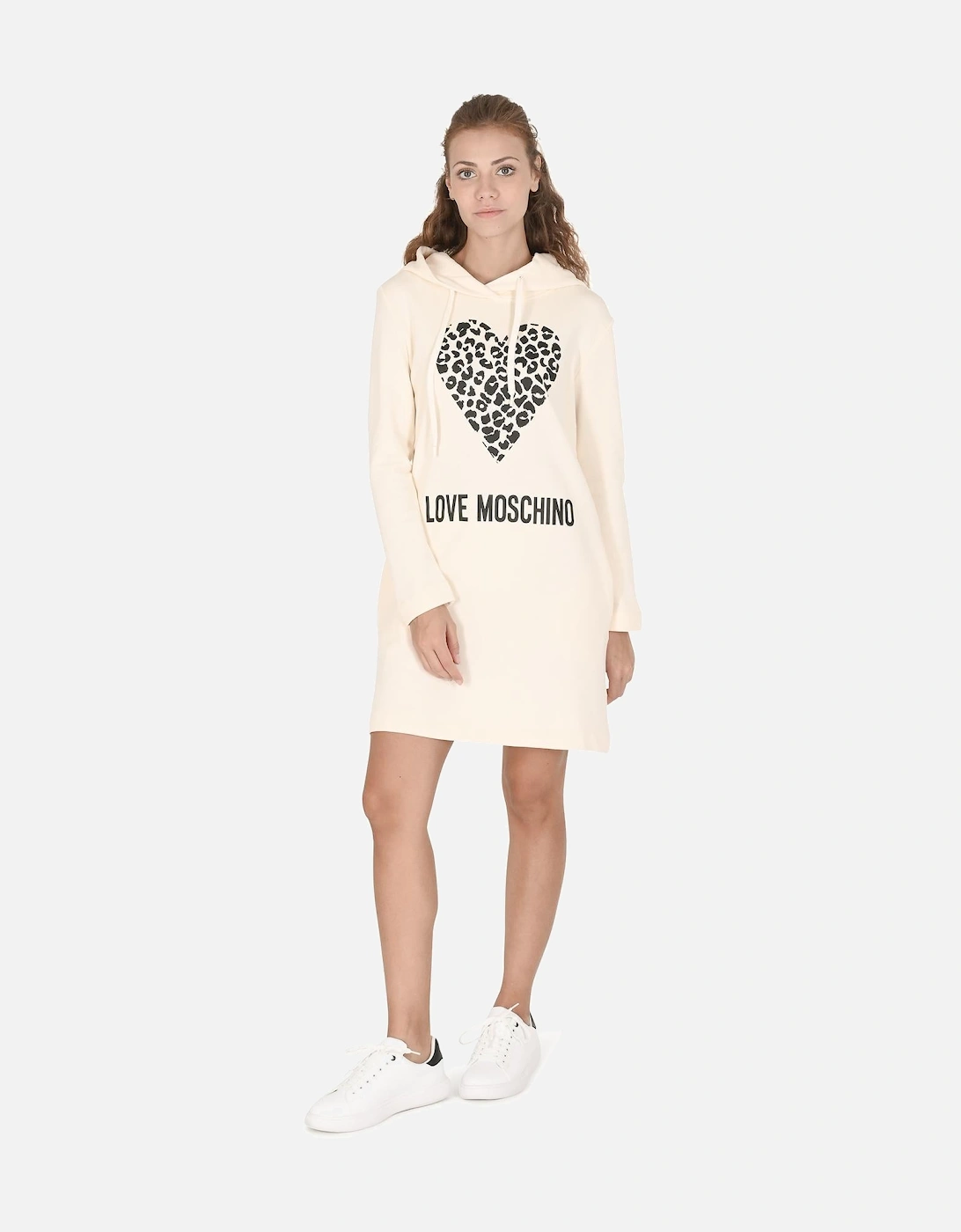 Leopard Heart Hooded Dress, 4 of 3
