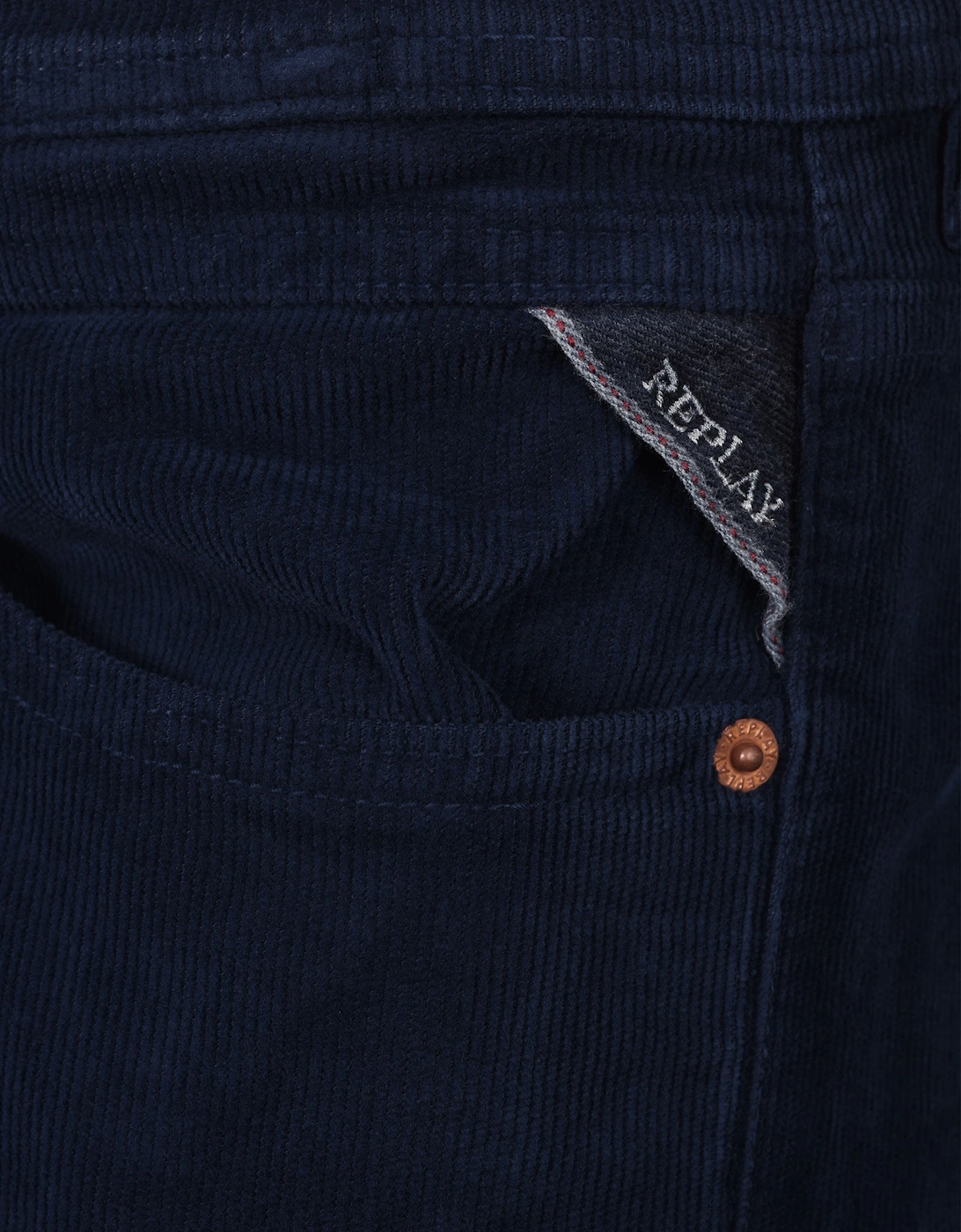 Grover Cord Jeans Navy