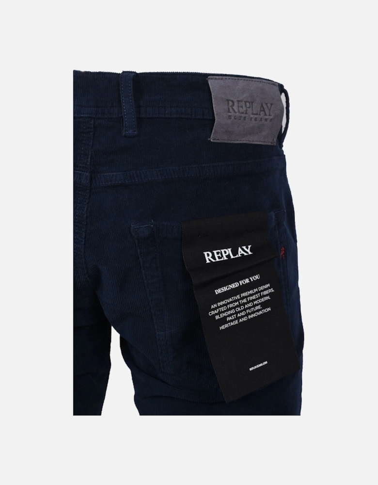 Grover Cord Jeans Navy