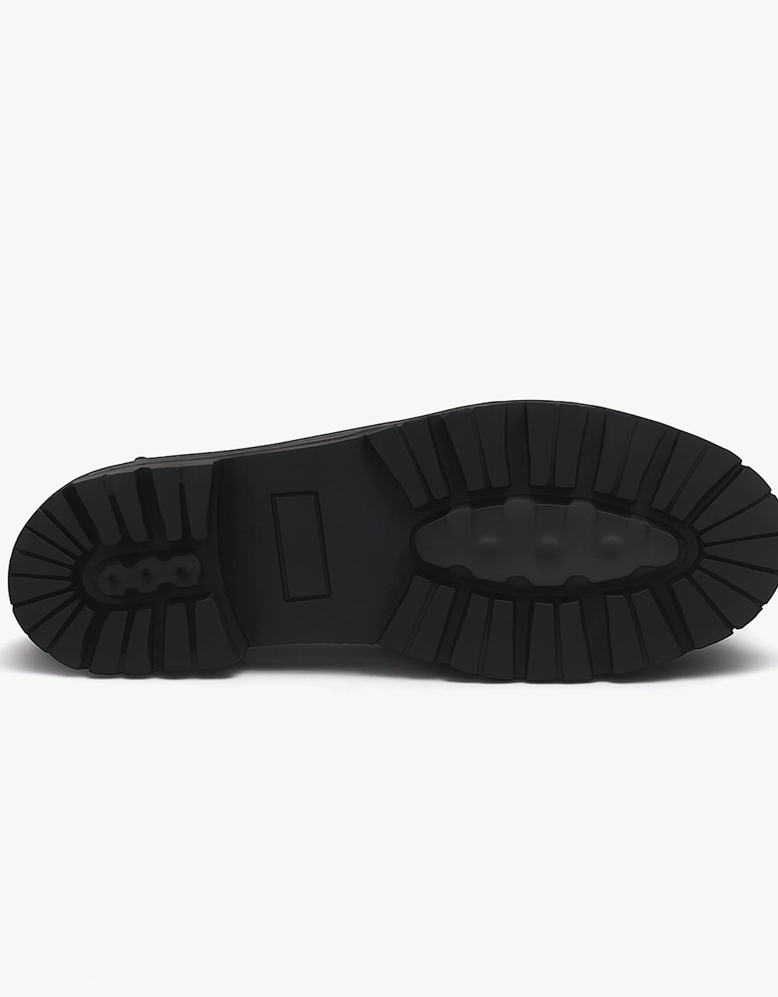 MAXINE Girls Leather School Shoes Black