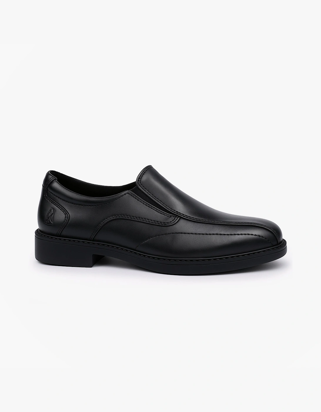 Hush Puppies Boys Black 'S Toby Senior Shoes  Uk 5 Older Kids