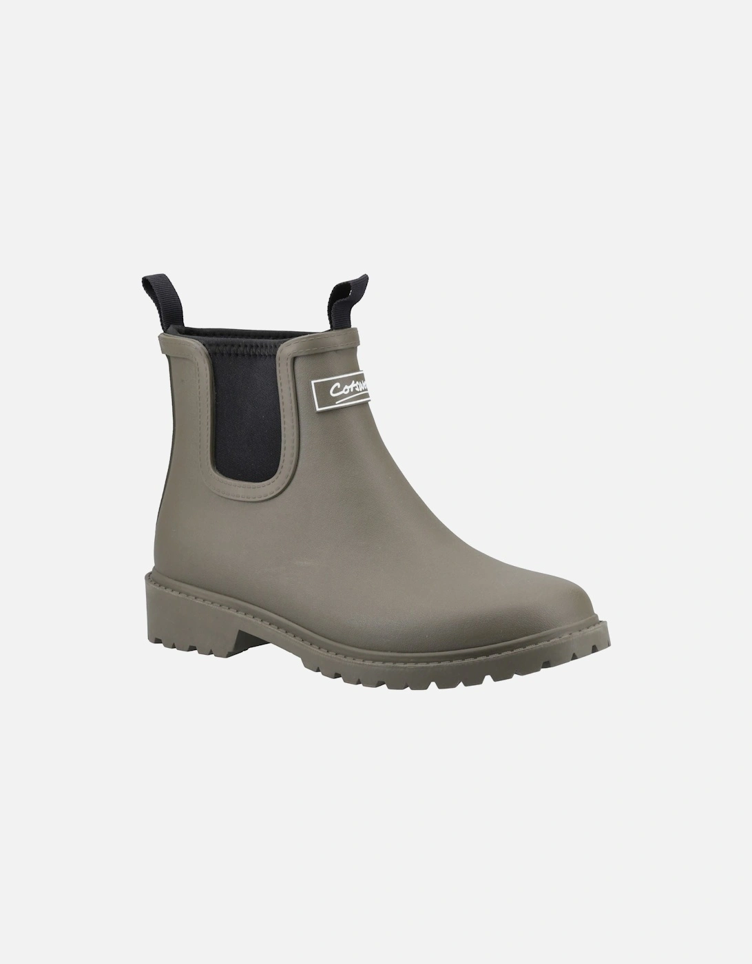 Barton Synthetic Women's Khaki Wellington Boots, 6 of 5