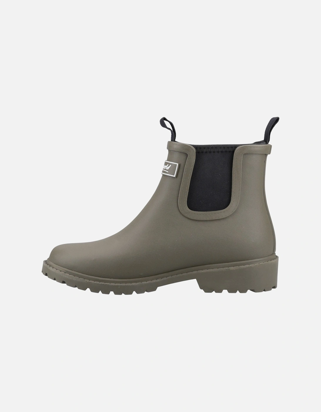 Barton Synthetic Women's Khaki Wellington Boots