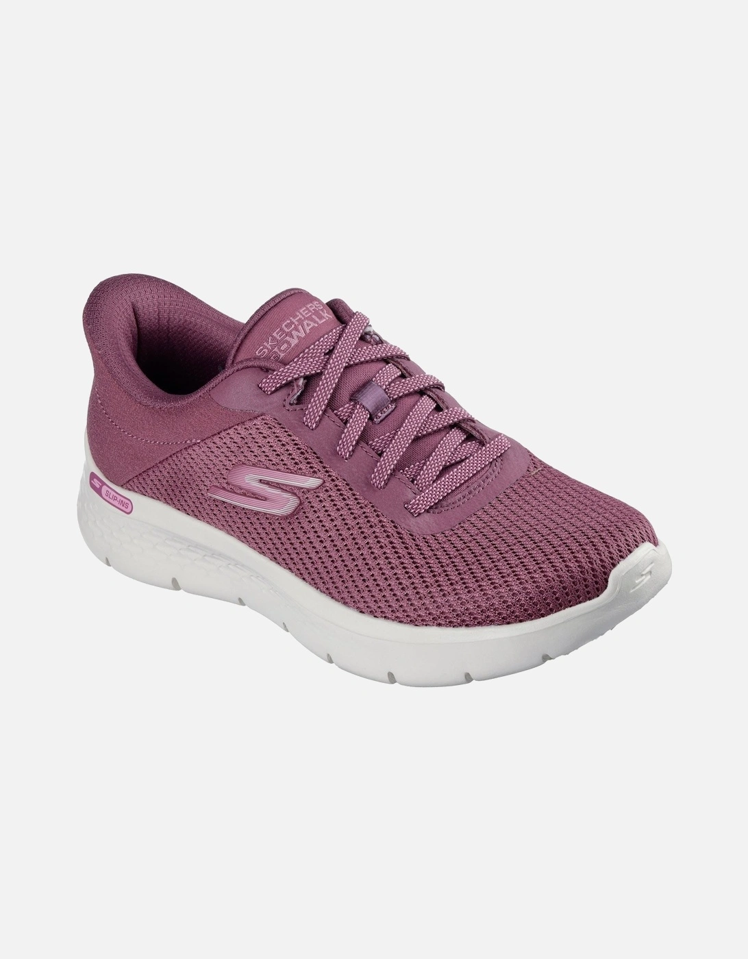 Flex Textile Women's Burgundy Trainers, 3 of 2