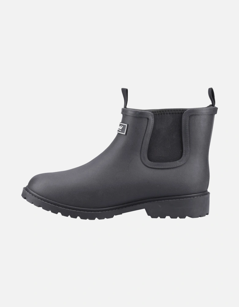 Barton Synthetic Men's Black Wellington Boots