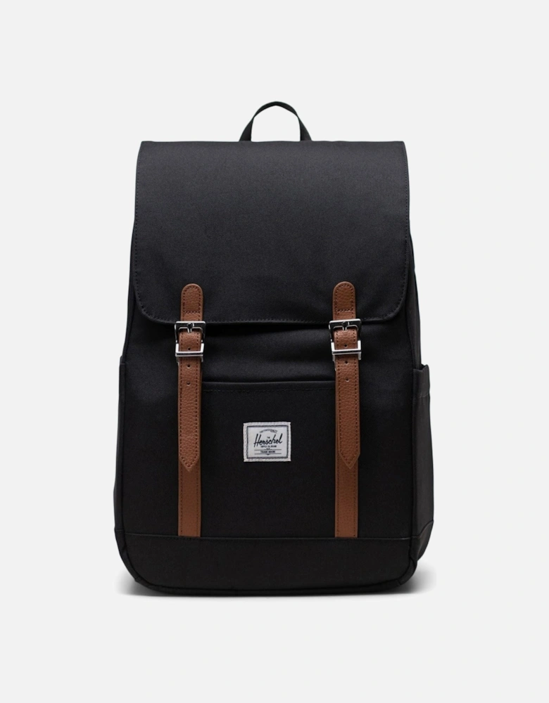 Herschel Retreat Small Backpack Polyester Unisex Adults's Black Backpack
