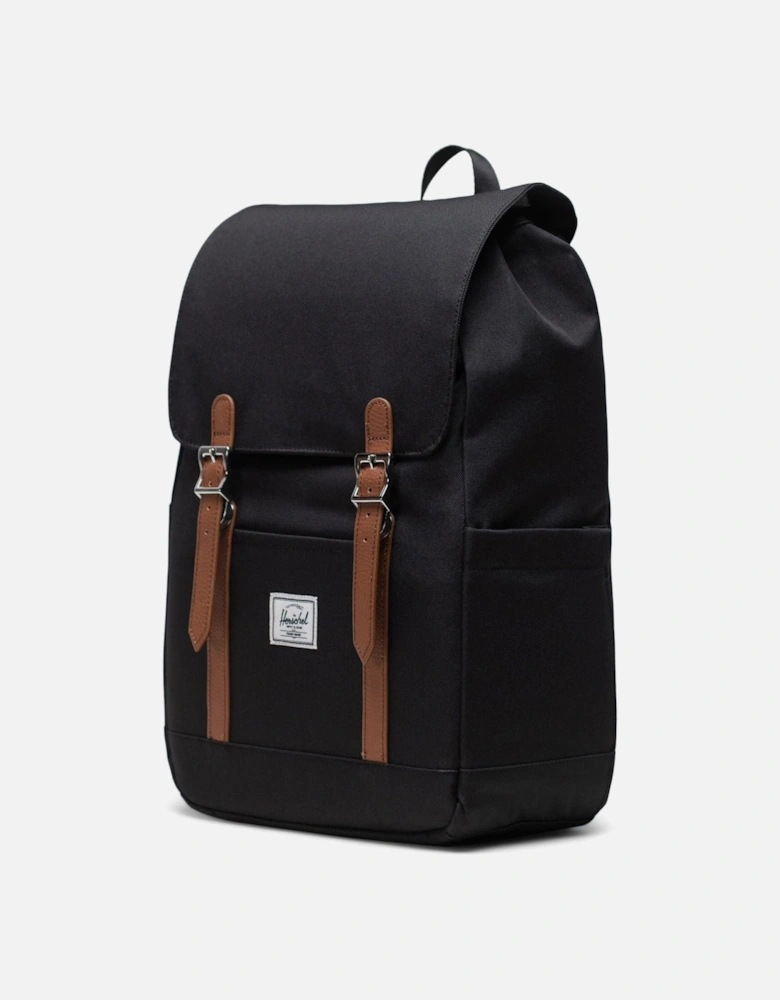 Herschel Retreat Small Backpack Polyester Unisex Adults's Black Backpack