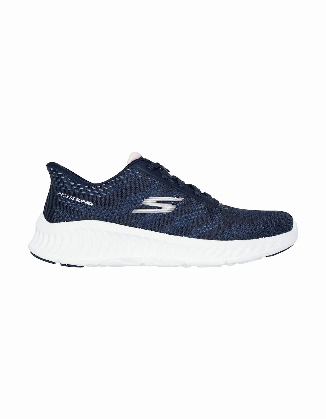 Now Khloe Textile Women's Navy/White Trainers