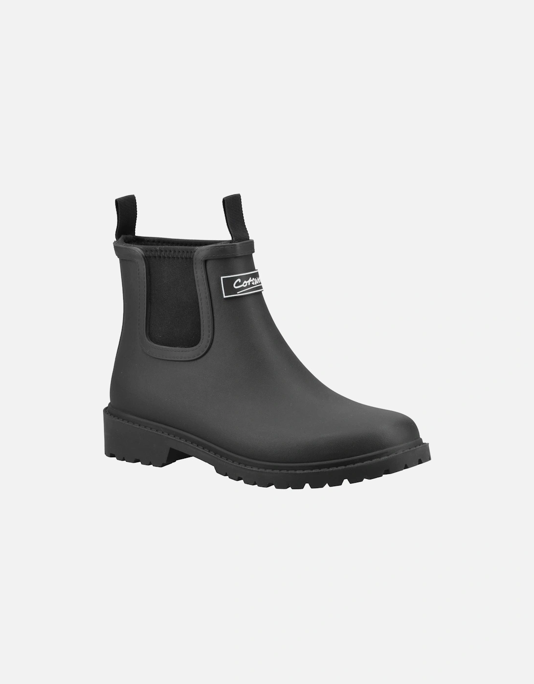 Barton Synthetic Women's Black Wellington Boots, 6 of 5