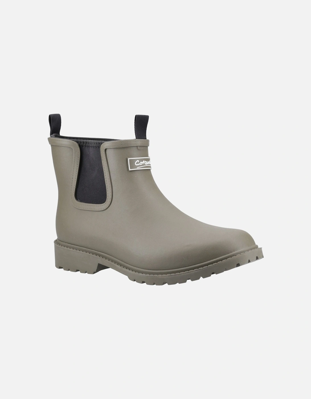 Barton Synthetic Men's Khaki Wellington Boots, 6 of 5