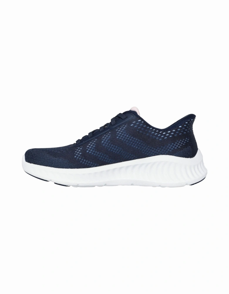 Now Khloe Textile Women's Navy/White Trainers