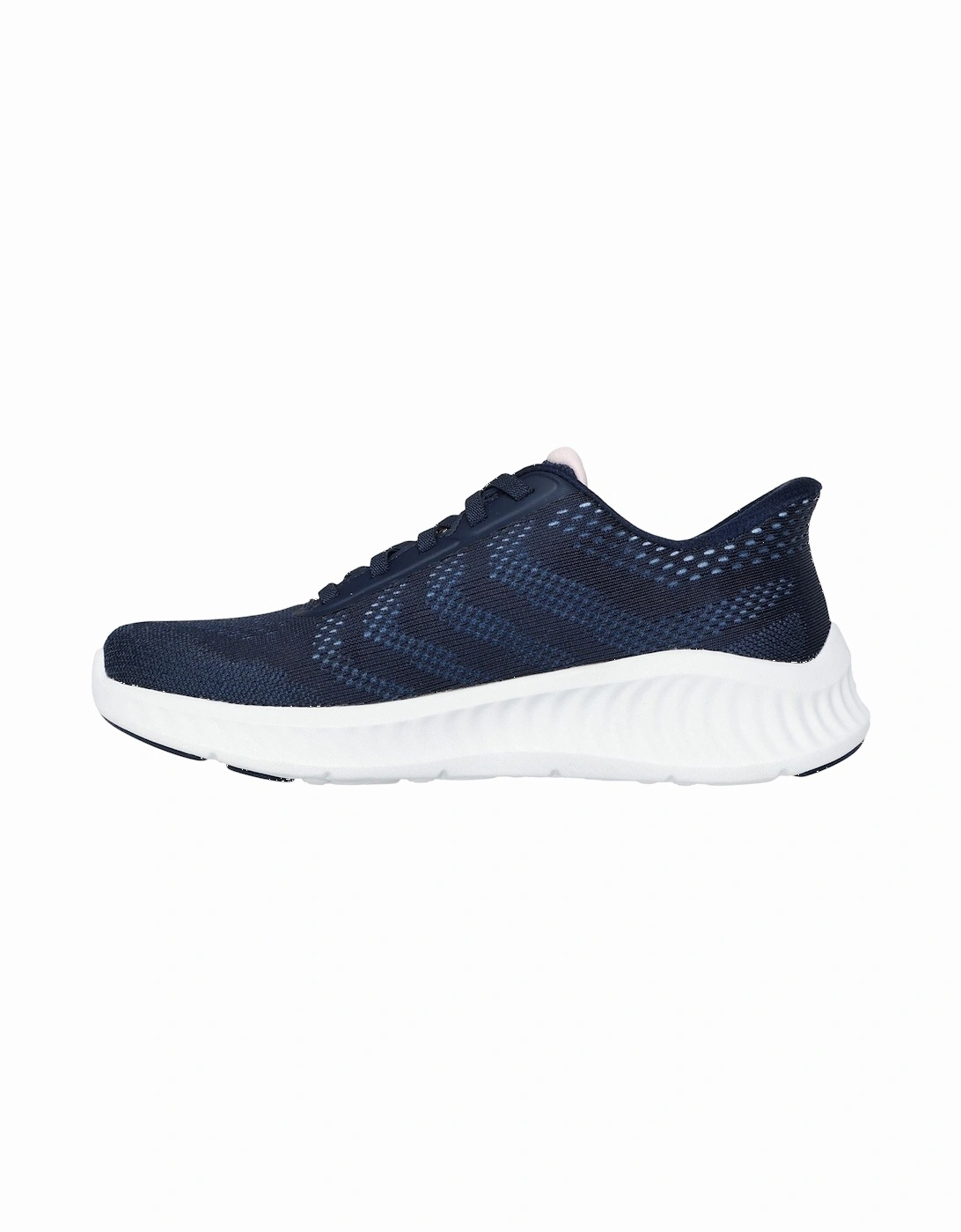 Now Khloe Textile Women's Navy/White Trainers